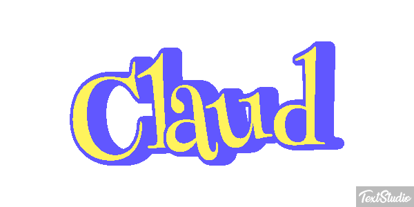 Claud Text effect