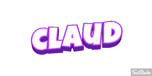 Claud Text effect