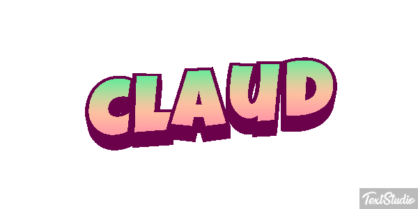 Claud Text effect