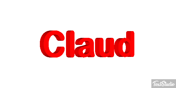 Claud Text effect