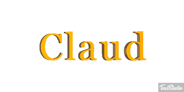 Claud Text effect