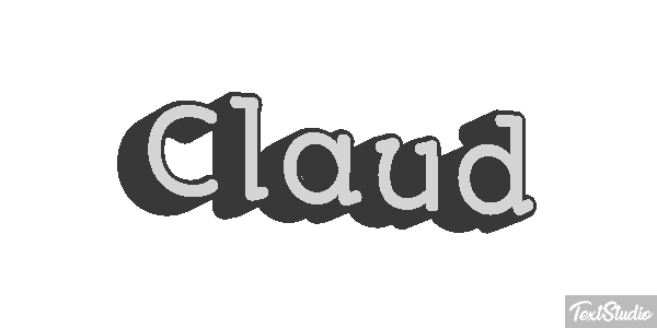 Claud Text effect