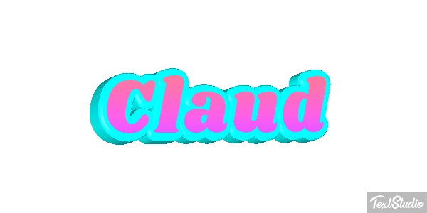 Claud Text effect
