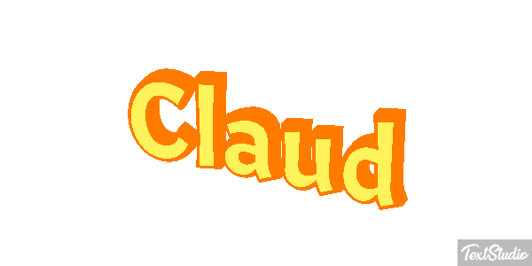 Claud Text effect