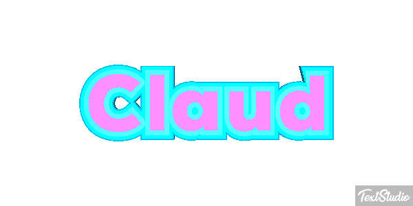 Claud Text effect