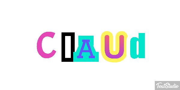 Claud Text effect