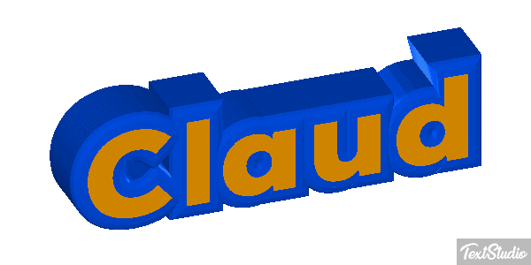 Claud Text effect