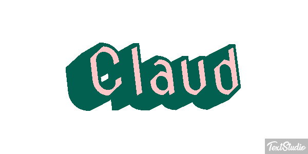 Claud Text effect