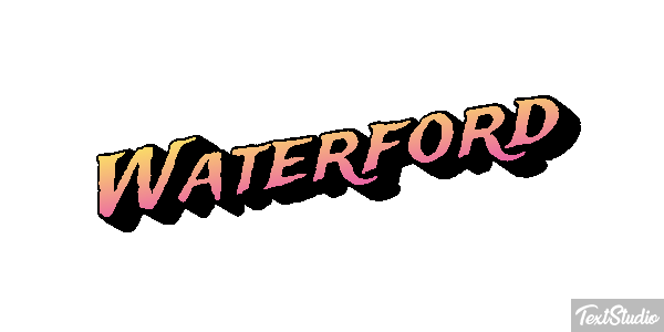 Waterford Efecto de texto