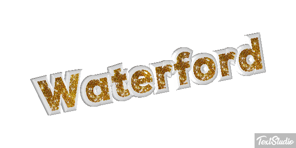 Waterford Efecto de texto
