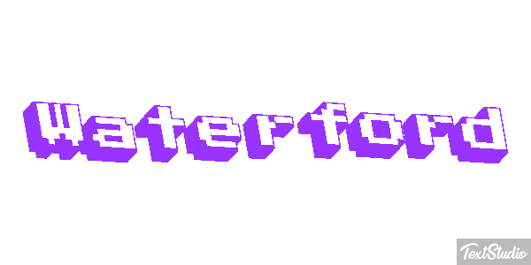 Waterford Efecto de texto