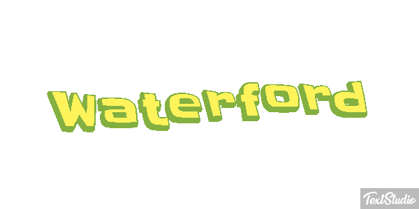 Waterford Efecto de texto