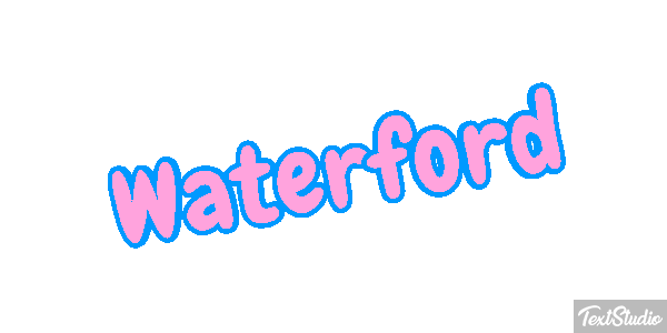 Waterford Efecto de texto