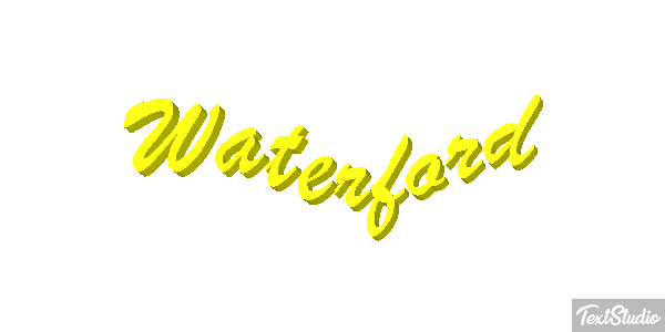 Waterford Efecto de texto
