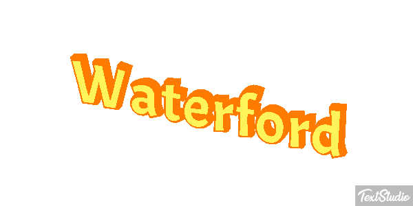 Waterford Efecto de texto