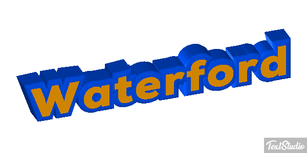 Waterford Efecto de texto