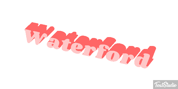 Waterford Efecto de texto