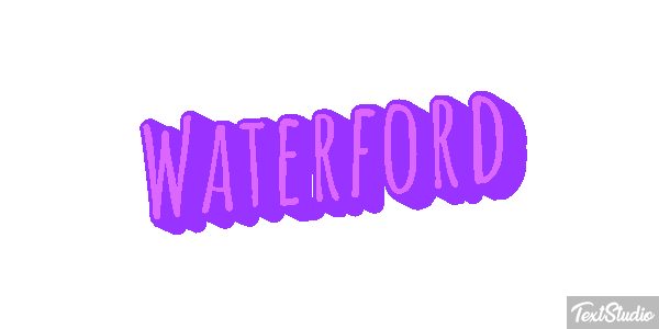 Waterford Efecto de texto