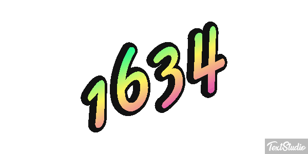 1634 Efeito do texto