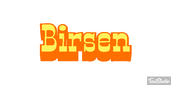 Birsen Effet de texte