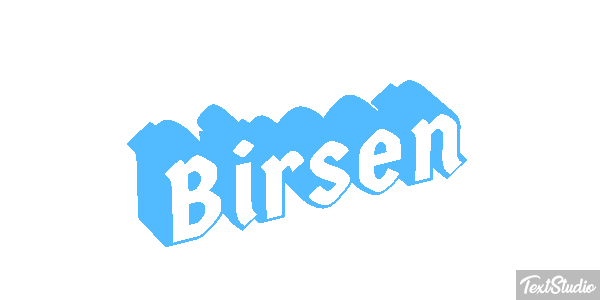 Birsen Effet de texte