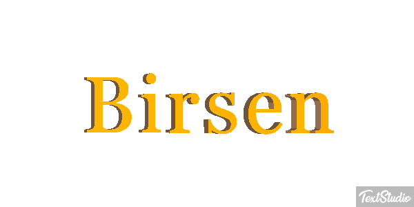 Birsen Effet de texte