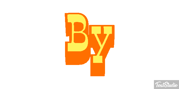 By Text effect