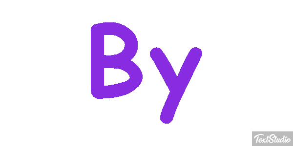By Text effect