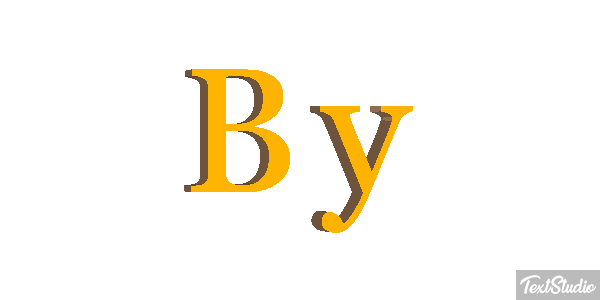 By Text effect