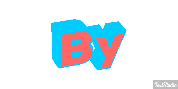 By Text effect