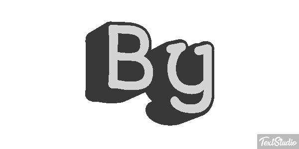 By Text effect