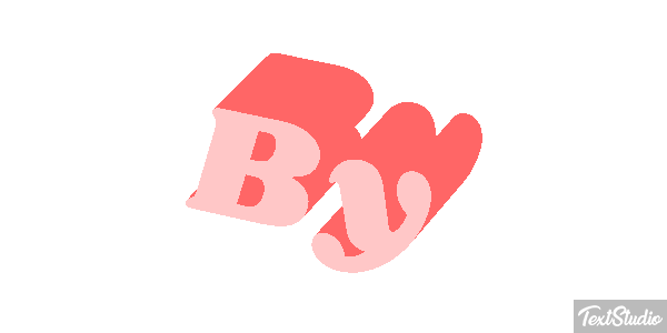 By Text effect