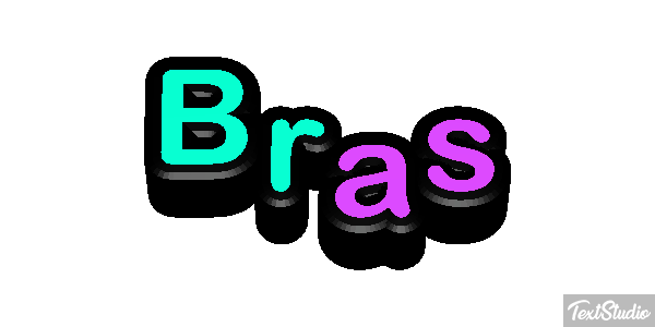 Bras テキスト効果