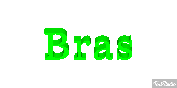 Bras テキスト効果