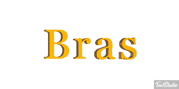 Bras テキスト効果
