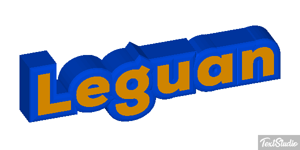 Leguan Texteffekt