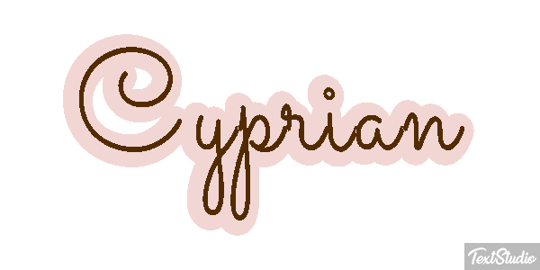 Cyprian Texteffekt