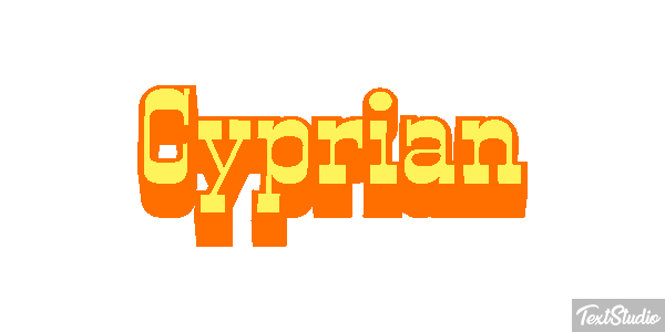Cyprian Texteffekt