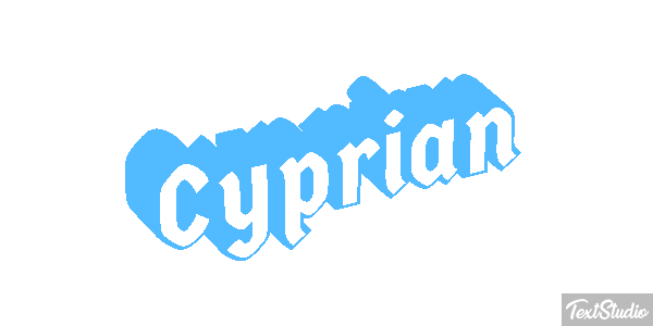 Cyprian Texteffekt