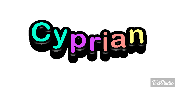 Cyprian Texteffekt