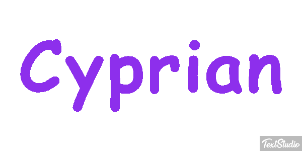 Cyprian Texteffekt