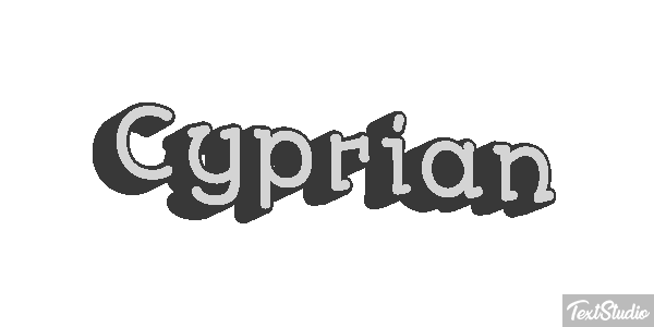 Cyprian Texteffekt