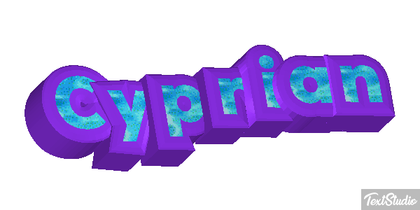 Cyprian Texteffekt