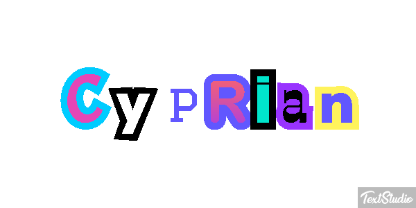 Cyprian Texteffekt