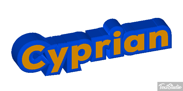 Cyprian Texteffekt