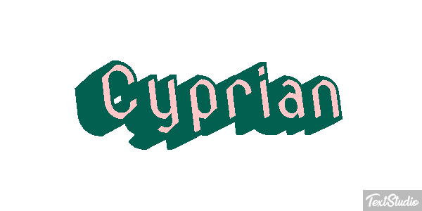 Cyprian Texteffekt