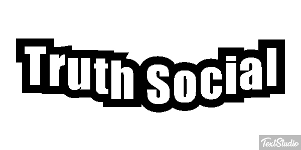 Truth Social Efecto de texto