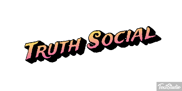 Truth Social Efecto de texto