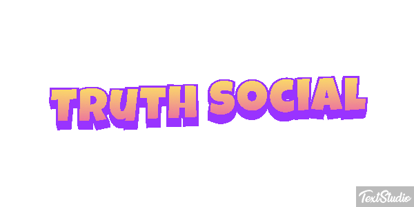Truth Social Efecto de texto