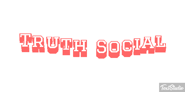 Truth Social Efecto de texto